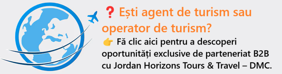 Romanian Agent de turism și operator de turism în Iordania